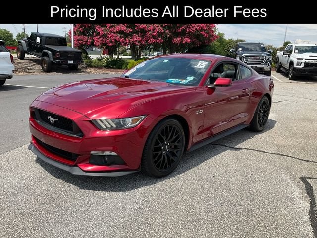 2015 Ford Mustang GT in -Select- — front three-quarter view